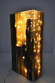 Light Block Sculpture Reclaimed Antique Pine Wood And Resin Etsy Resin Furniture Wood Light Light Sculpture