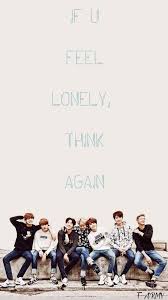 If U Feel Lonely Think Again Bts Together Forever Bts Wallpaper Bts Jungkook Bts Lockscreen