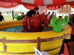 We offer a huge selection of 20 game stalls. T Carnival Annual Dinner Family Day Launching Organiser Kids Birthday Party Planner Malaysia Carnival Games Stall Rental Malaysian Games Stalls Sumo Mechanical Rodeo Bull Ride Gladiator Games Booth Racing Simulator Giant Games