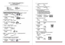 Soal Uts Bahasa Inggris Kelas 5 Sd Mi Semester 2 Berkas Edukasi
