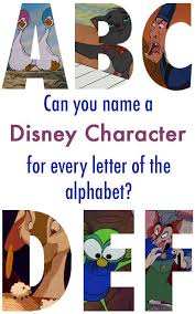 Thankfully, wrong answers in this week's abc news quiz won't clog up an international shipping canal. Can You Name A Disney Character For Every Letter Of The Alphabet
