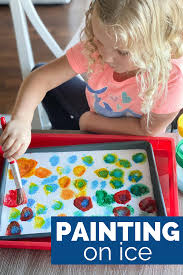 Ice Painting Art Activity For Kids Toddler Approved In 2020 Art Activities For Kids Art Activities Science Projects For Kids