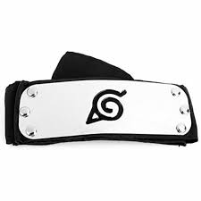 Leaf naruto ninja headband kakashi. Ninja Headband Konoha Village Ninja Shinobi Naruto Cosplay Headband Forehead Protector Black 140cm Walmart Com Walmart Com