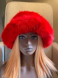 Incredibly Soft Fur Fluffy Fuzzy Bucket Hat -vegan Fur Hat -festival  Hat-floppy Hat-fur Hat-fake Fur Hat-rave Hat-vegan Hat-shearling Hat
