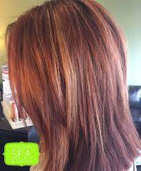 Spicy Blend Of Mahogany Copper And Rich Red Shades Thinly Sliced Sections Create This Beautifully Blended Color Www Sp Long Hair Styles Body Hair Prom Hair