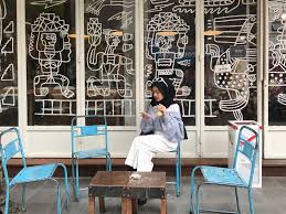 Asyura Hatta Di Filosofi Kopi Jalan Melawai 6 Blok M No 8 Jakarta Selatan Asyura Hatta Asyurahatta Filosofikopi Hijab Hijab Hij Kopi Filosofi Barbie