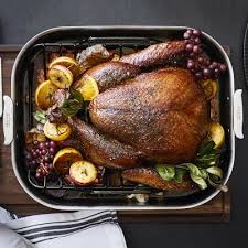 All Clad Stainless Steel Roasting Pans With Rack Williams Sonoma Roasting Pan Food Thanksgiving Dinner