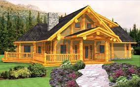 Watch as we remove a drop beam and replace it with a flush mount beam to open up an old living room and kitchen. Log Post And Beam Package Anesty Log Home Plans