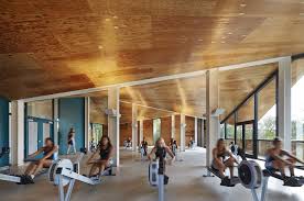 Wms Boathouse At Clark Park Studio Gang Boathouse Design House Boat Architecture