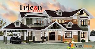 Tricon Builders Archives Veeduonline Village House Design House Gate Design Modern House Facades