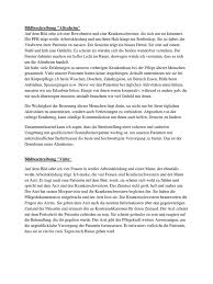Bildbeschreibung auf englisch vokabeln und beispiele. Sprechen Pflege