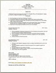 Medical Lab Radiology Resume Occupational Examples Samples Free Edit With Word