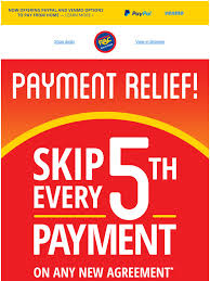 Rent a center make a payment. Rent A Center Skip And Save Make 4 Payments Skip The 5th Milled