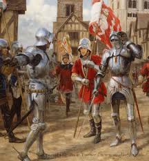 Detail From Graham Turner S Battle Of St Albans Fought On The 22nd May 1455 This Was The First Battle Of W Medieval History Wars Of The Roses Late Middle Ages
