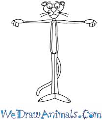 How To Draw The Pink Panther Put emphasis on his mouth. how to draw the pink panther