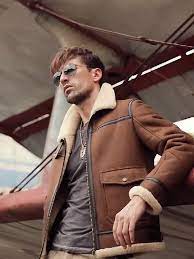 Denny Dora Mens B 6 Shearling Jacket Video Mens Shearling Jacket Jackets Men Fashion Shearling Jacket