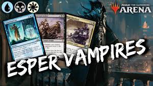The gathering decks in english. Esper Vampires Mtg Arena Blue Black White Quasiduplicate Vampire Tribal Deck In Grn Standard Youtube