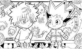 Hunter x hunter coloring pages characters. Coloring Pages Hunter X Hunter Print In A4 Format Wonder Day Coloring Pages For Children And Adults