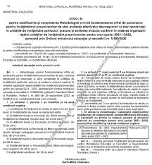 Oficial Reducerea NumÄƒrului De Elevi Pentru Clasele De Liceu A Intrat In Vigoare Edupedu Ro