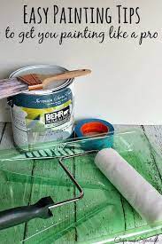 Easy Painting Tips And Tricks Clean And Scentsible Painting Tips Easy Paintings Diy Home Improvement