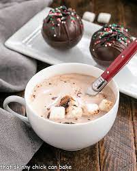 Hot Chocolate Bombs With Marshmallows Recipe Chocolate Bomb Hot Cocoa Recipe Cocoa Recipes