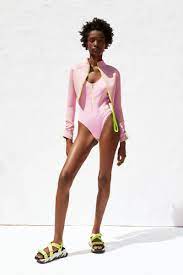 Zara S Long Awaited Swimwear Collection Just Dropped It All Costs Less Than 70 Sportswear Fashion Swimwear Collection Beachwear
