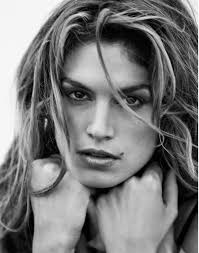 CINDY CRAWFORD BLACK & WHITE WALL ART