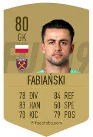Fifa 16 fifa 17 fifa 18 fifa 19 fifa 20 fifa 21. Lukasz Fabianski Fifa 19 Rating Card Price