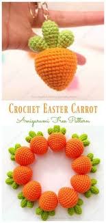 Crochet Easter Carrot Amigurumi Free Pattern Modelli All Uncinetto Per Pasqua Uncinetto Amigurumi Schema Uncinetto