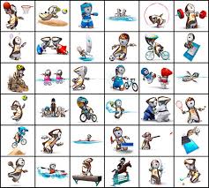 You won't see the russian flag above any podiums but the national colors are on the uniforms. 2012 Summer Olympic Sports By Mascots Images Quiz By Googlebird