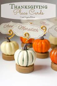 Easy print then cut feature! Thanksgiving Place Card Holders Unoriginal Mom