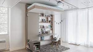Suspended loft bed from ceiling. Hanging Hideaway Loft Bed Design Designs Ideas On Dornob