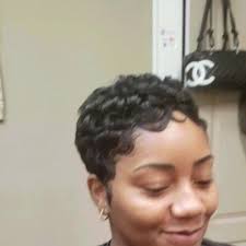 Shadow waving and soft pin curls....