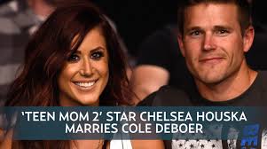16 chelsea shared this breathtaking photo of a special moment between the newlywed couple on their big day via: Teen Mom 2 S Chelsea Houska And Cole Deboer Are Married Photo