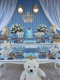 Decoracion De Mesa Para Baby Shower Mas De 25 Fantasticas Ideas Prince Baby Shower Baby Bear Baby Shower Boy Baby Shower Themes