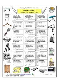 House Riddles 3 Hard Riddles English Games English Language Learning