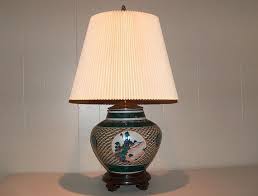 8504 Vintage Frederick Cooper Enameled Chinoiserie Asian Table Lamp W Shade 29 Vintageway Furniture Asian Table Lamps Gallery Furniture Beautiful Lamp