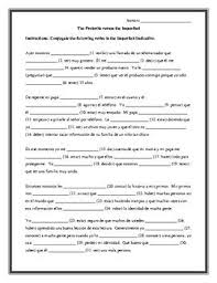 Preterite Versus Imperfect Worksheet 7 Im Not Perfect Preterite Worksheets