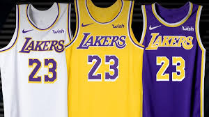 Browse los angeles lakers jerseys, shirts and lakers clothing. Ranking The New Nba Jerseys That Have Been Unveiled This Offseason Lakers Uniform Game Is Strong Cbssports Com