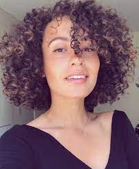 8 Hairstyles To Rock While You Re Growing Out Your Short 3b Hair Curly Hair Photos Short Curls Short Permed Hair
