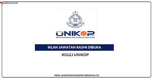 Pass in sijil peperiksaan malaysia (spm) with a minimum of grade c in five (5) subjects including bahasa melayu and a pass in history. Unikop Swasta Atau Kerajaan