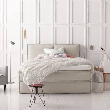 Boxspringbett Kinx 200x220 Cm Webstoff Beige Mit Matratze Topper In 2020 Box Spring Bed Bedroom Furniture Bed