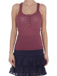 Besides good quality brands, you'll also find plenty of discounts when you shop for cotton tank top during big sales. Isabel Marant Etoile Buttoned Cotton Tank Top Tops Tank Tops Ts077021p036e40rw