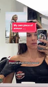 It has to have meaning :) i wanted a piece of armour ;) #tattooideas  #tattootiktok #tattoogirl #newtattoo #mytattoo #femininetattoo #feminenergy  #strength #fyp #danidoucette #xena #wonderwoman ...