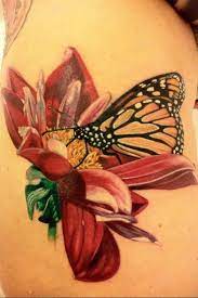 45 Incredible 3d Butterfly Tattoos Cuded 3d Butterfly Tattoo Butterfly Tattoo Butterfly With Flowers Tattoo
