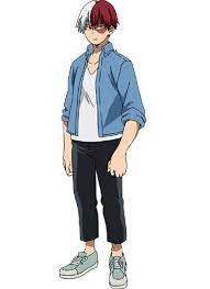 Shouto Todoroki Casual Suit Hero Academia Characters Todoroki Cosplay My Hero Academia Manga