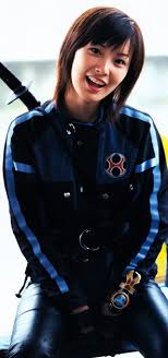ハリケンブルー 野乃七海 演 長澤奈央 in 忍風戦隊ハリケンジャー 2002年 2003年 ヒーロー 特撮ヒロイン ブルー