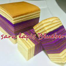Angkat dan sejukkan di atas cooling tray. Resepi Kek Blueberry