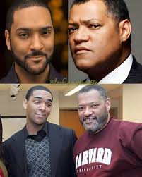 Laurence Fishburne And His Son Langston Fishburne☃︎🎅🎄❄️☃️🎁🦌