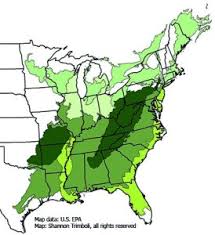 Department of agriculture plant hardiness zones 3 through 8. Hardiness Zones And Ecoregions Kentucky Native Plant Society